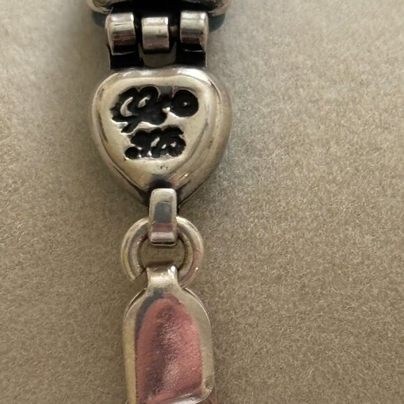 Carolyn Pollack Double Sided Reversible Turquoise Coral Lapis Lazuli Bracelet - Picture 8 of 15